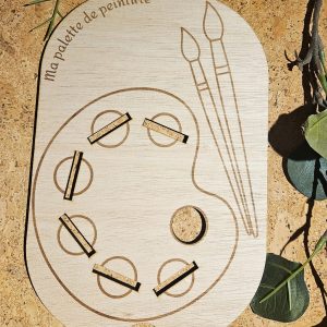 La palette de peinture