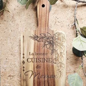 Planche à découper "La bonne cuisine de Maman"