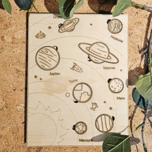 Puzzle système solaire