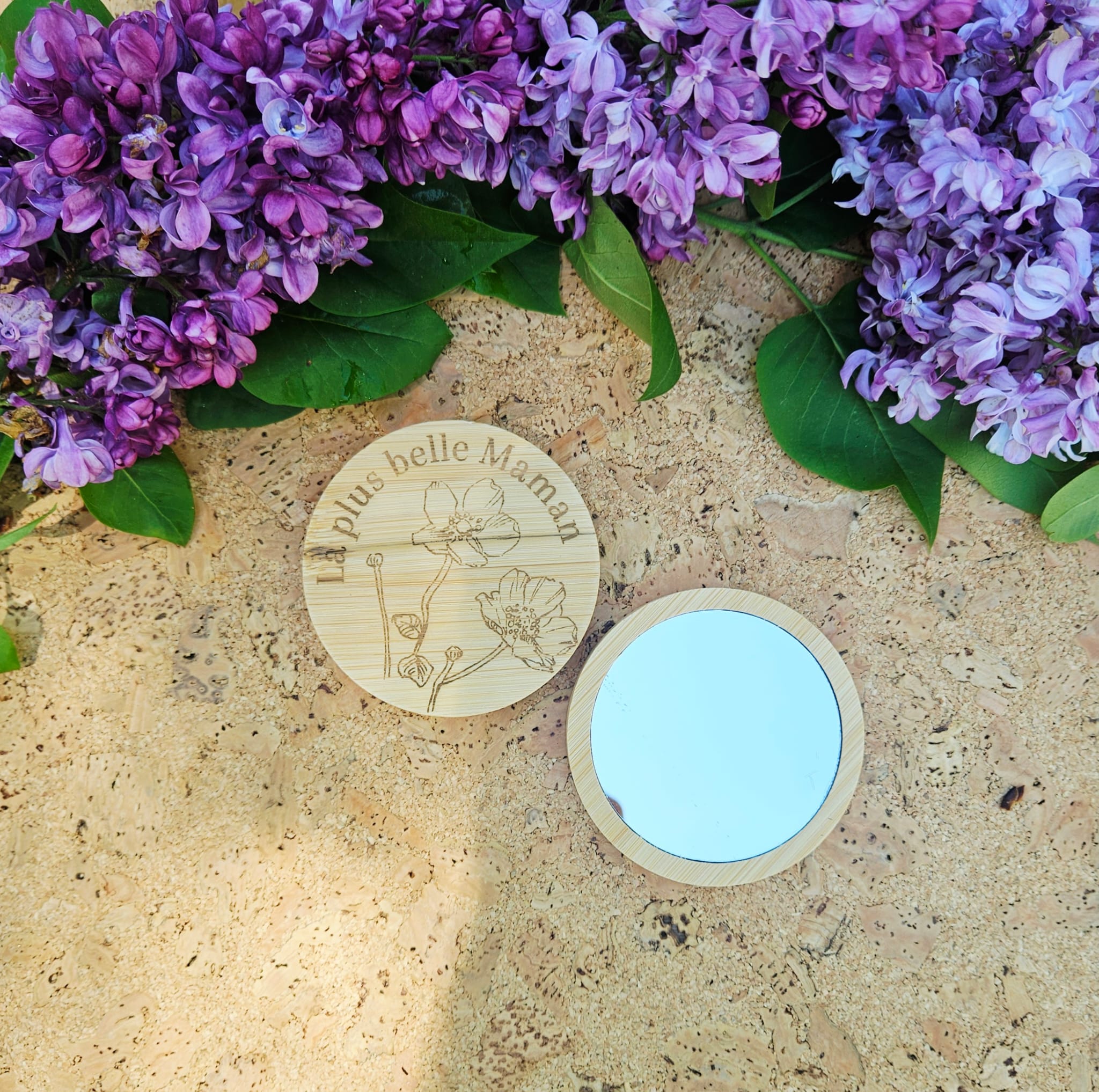 Miroir "La plus belle Maman"