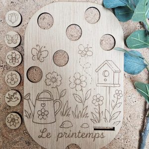 Mon jardin au printemps