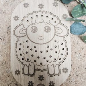 Insert Mouton à fleur