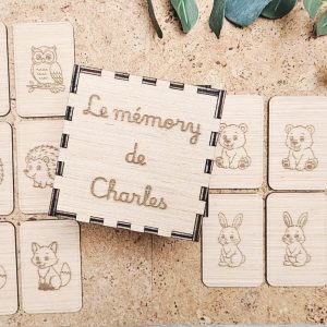Memory personnalisable "Animaux "